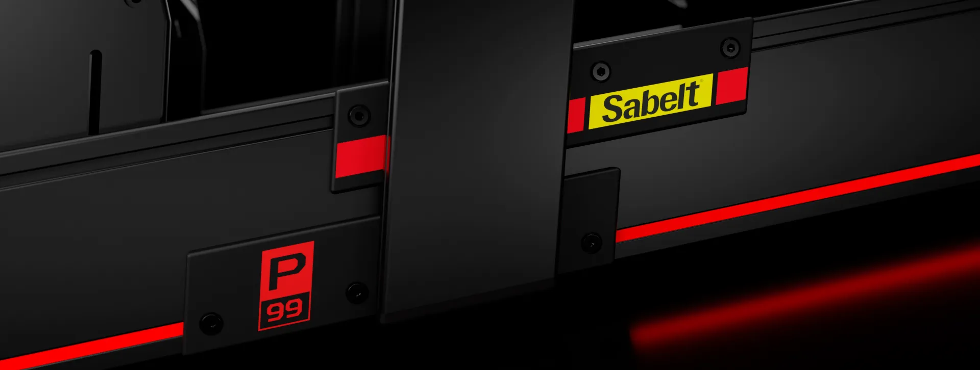 Sabelt P99-E - P99 V2 supplied with the two essential mounts